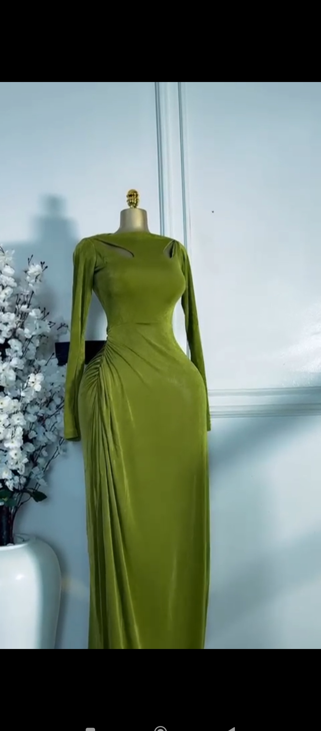 Olive Luna gown  - Buy on Payuee e-Shop