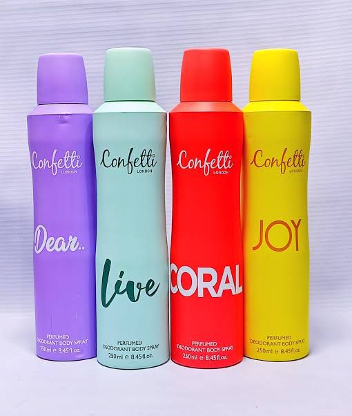 Confetti body spray - Buy on Payuee e-Shop