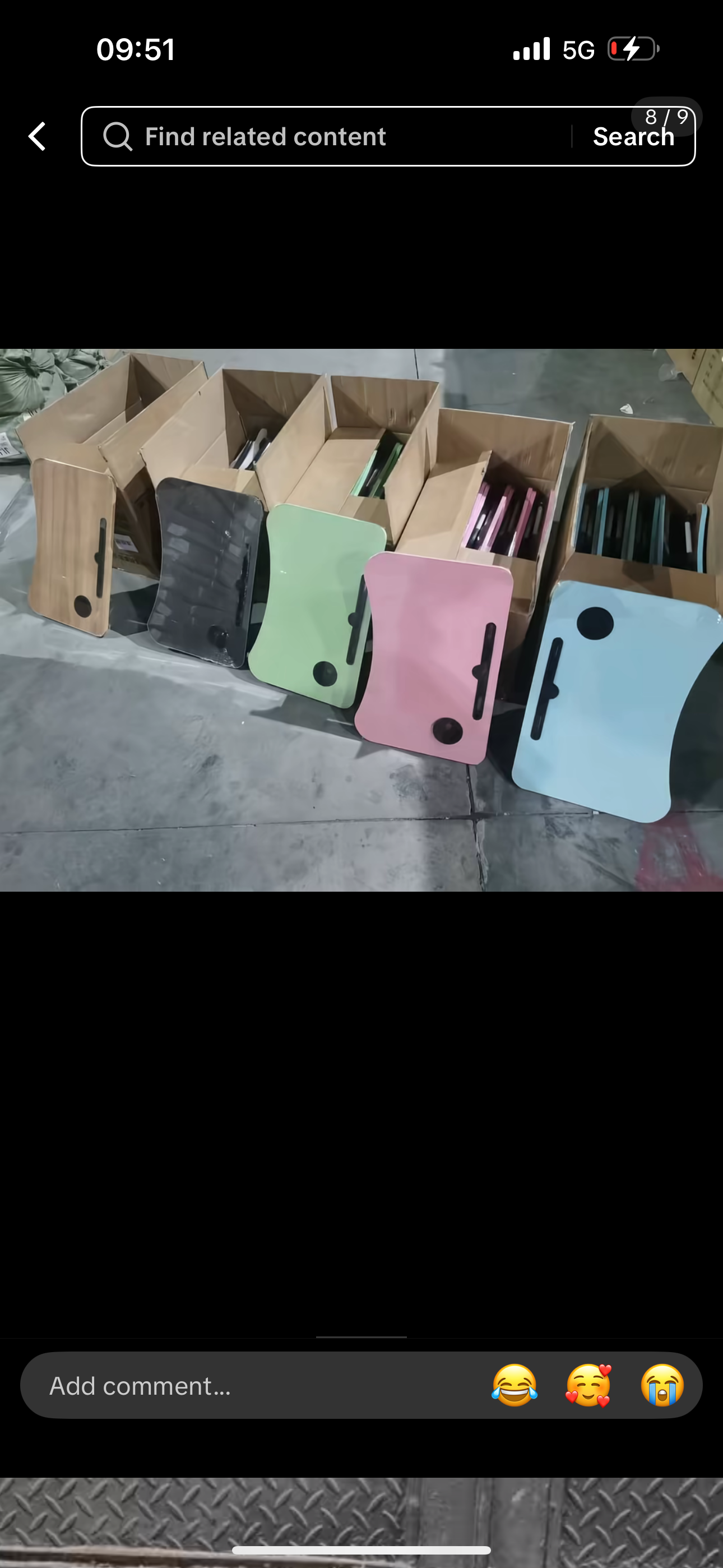 Foldable reading table  - Buy on Payuee e-Shop